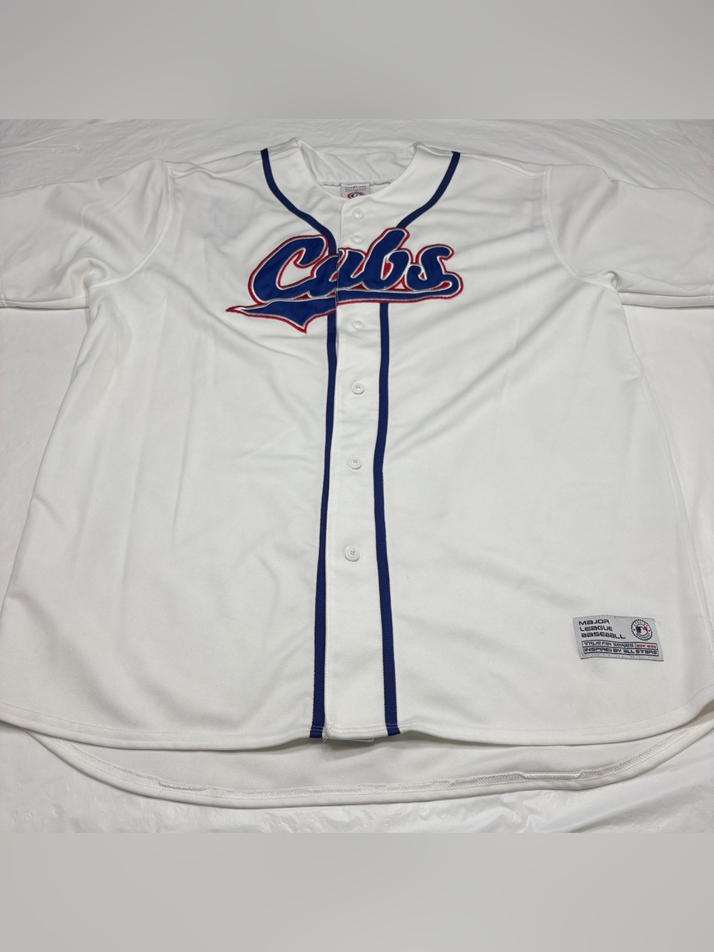 Vintage MLB Chicago Cubs White Jersey True Fans Men’s XL